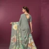 Buy Sanjana Lifestyle Paula Crepe Silk Printed Party Wear Saree Wholesale in Surat 2026