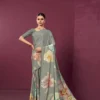 Buy Sanjana Lifestyle Paula Crepe Silk Printed Party Wear Saree Wholesale in Surat 2026