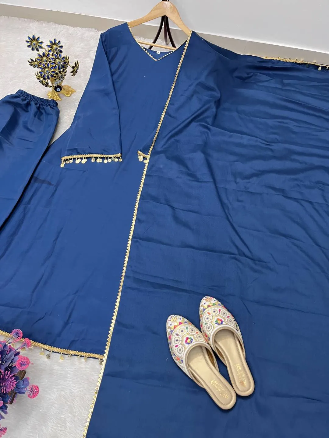 Latest ADS 7108 Mal Chanderi Silk Readymade Dress Collection 2026