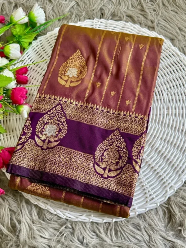 Latest BLJ Bnarasi Silk Trending Wedding Saree Online Shopping Surat 2026