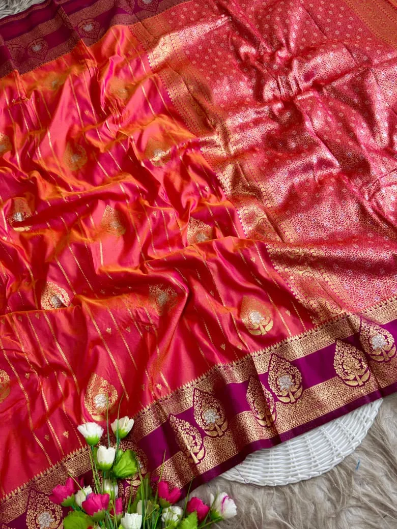 Latest BLJ Bnarasi Silk Trending Wedding Saree Online Shopping Surat 2026