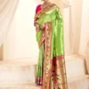 Stylish BLJ Tissue Silk Festival & Party Wear Saree Supplier in Surat 2026