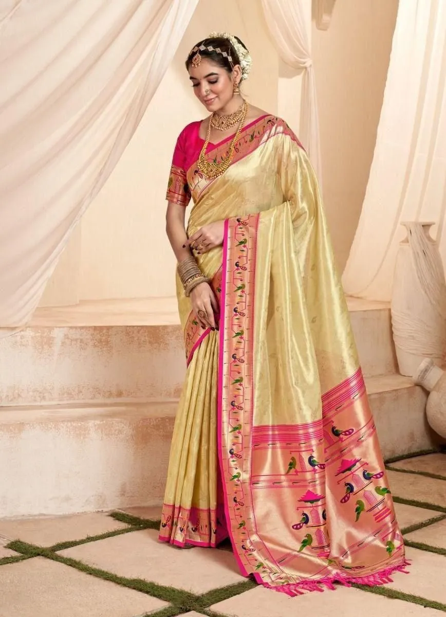 Stylish BLJ Tissue Silk Festival & Party Wear Saree Supplier in Surat 2026