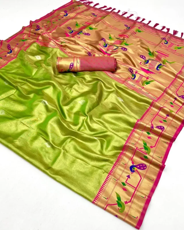 Stylish BLJ Tissue Silk Festival & Party Wear Saree Supplier in Surat 2026