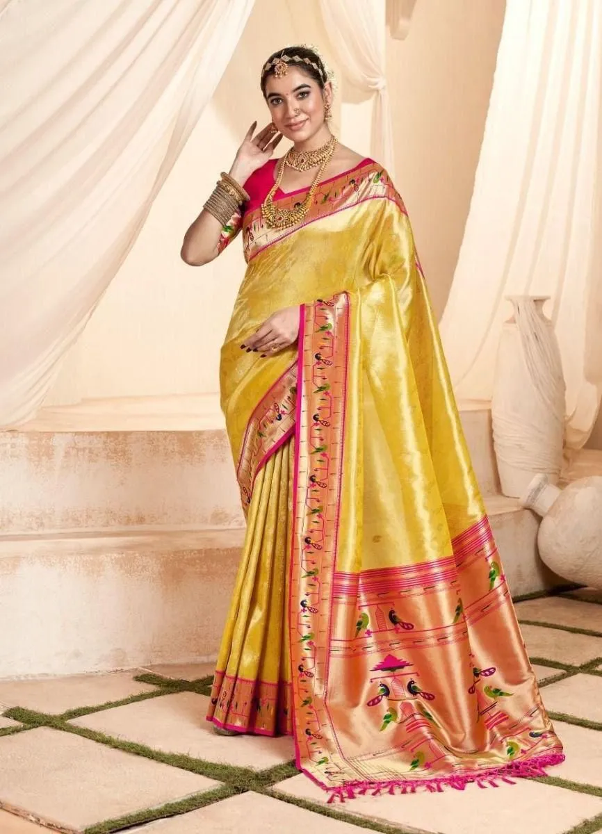 Stylish BLJ Tissue Silk Festival & Party Wear Saree Supplier in Surat 2026