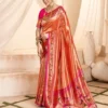 Stylish BLJ Tissue Silk Festival & Party Wear Saree Supplier in Surat 2026