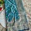 Buy BLJ Satin Silk Banarasi Wedding Saree Wholesale Market in Surat 2026