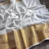 Launching BLJ Kerala Cotton White Festival Saree Supplier in Surat 2026