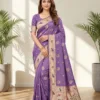 BLJ Paithani Silk Peacock Zari Work Trending Saree Surat
