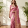 Latest BLJ Paithani Silk Peacock Zari Work Trending Saree Surat 2026