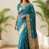 Latest BLJ Paithani Silk Peacock Zari Work Trending Saree Surat 2026