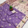 Latest BLJ Paithani Silk Peacock Zari Work Trending Saree Surat 2026