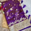 BLJ Satin Tissue Silk Trending Festival Banarasi Saree Manufacturer in Surat