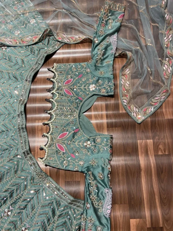 Beautiful HCR 971 Kasturi Silk Embroidery Trending Wedding Lehenga Choli 2026