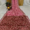 Beautiful RBC 6082 Chinon Silk Mirror Work Printed Saree Supplier in Surat 2026