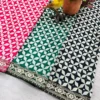 Beautiful RBC 6082 Chinon Silk Mirror Work Printed Saree Supplier in Surat 2026
