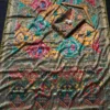 Beautiful WMS Creap Silk Printed Mirror Work Durgapuja Saree Manufacturer in Surat 2026