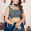 Stylish Zeel 5067 Georgette Zari Embroidery Work Wedding & Party Wear Lehenga Choli 2026