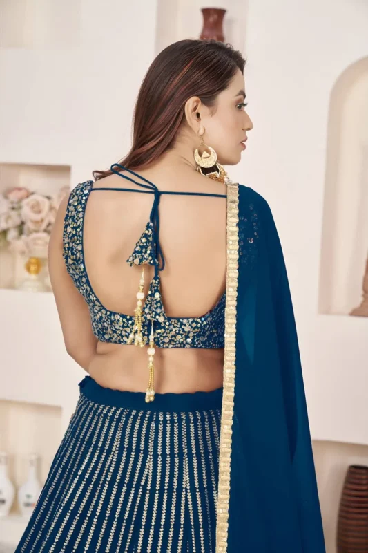 Stylish Zeel 5067 Georgette Zari Embroidery Work Wedding & Party Wear Lehenga Choli 2026