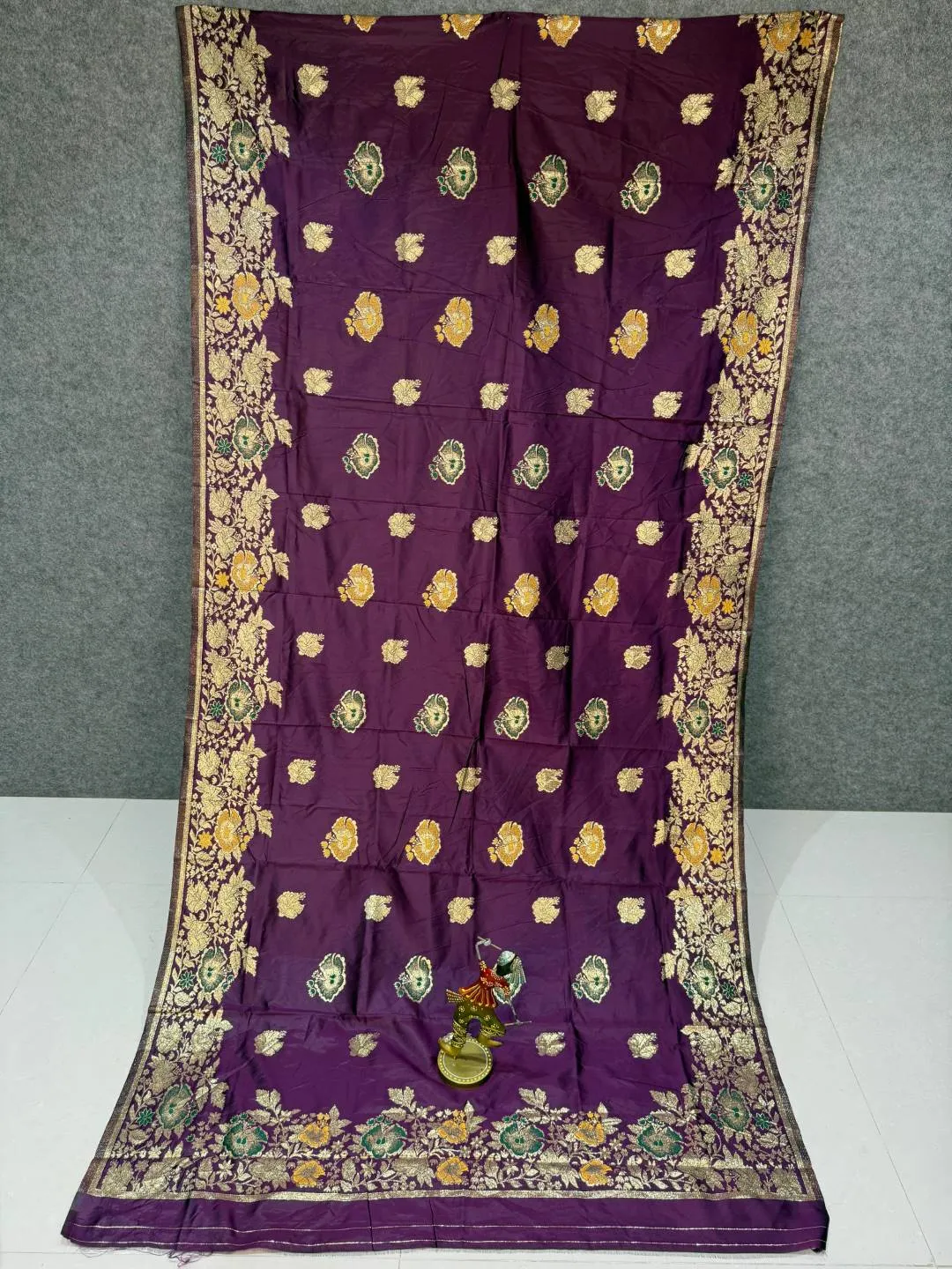 Beautiful RBC Banarasi Silk Zari Weaving Work Wedding Saree 2026