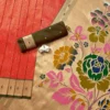 Buy WMS Silk Zari Waving Hand Loom Saree Wholesaler in Surat 2026