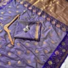 Buy WMS Silk Zari Waving Hand Loom Saree Wholesaler in Surat 2026