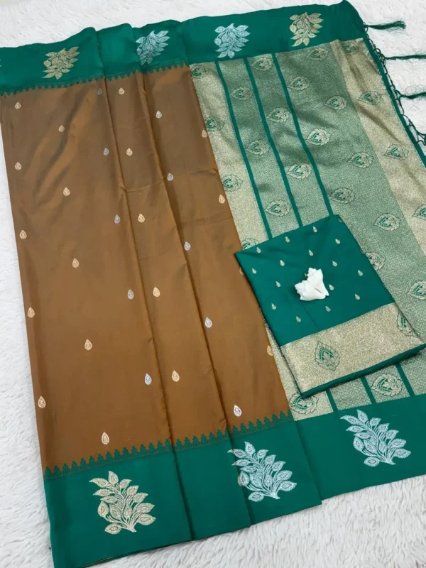 Buy WMS Silk Zari Waving Hand Loom Saree Wholesaler in Surat 2026