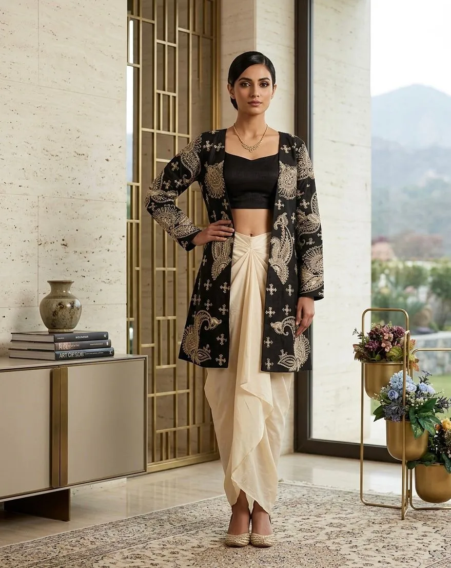 BV 450 Banglori Silk Party & Wedding Wear Indo Western Collection