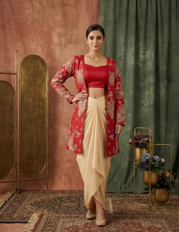 Stylish BV 450 Banglori Silk Party & Wedding Wear Indo Western Collection 2026