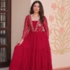 Launching Mohini 9237 Blooming Zari Embroidery Work Designer Frock 2026