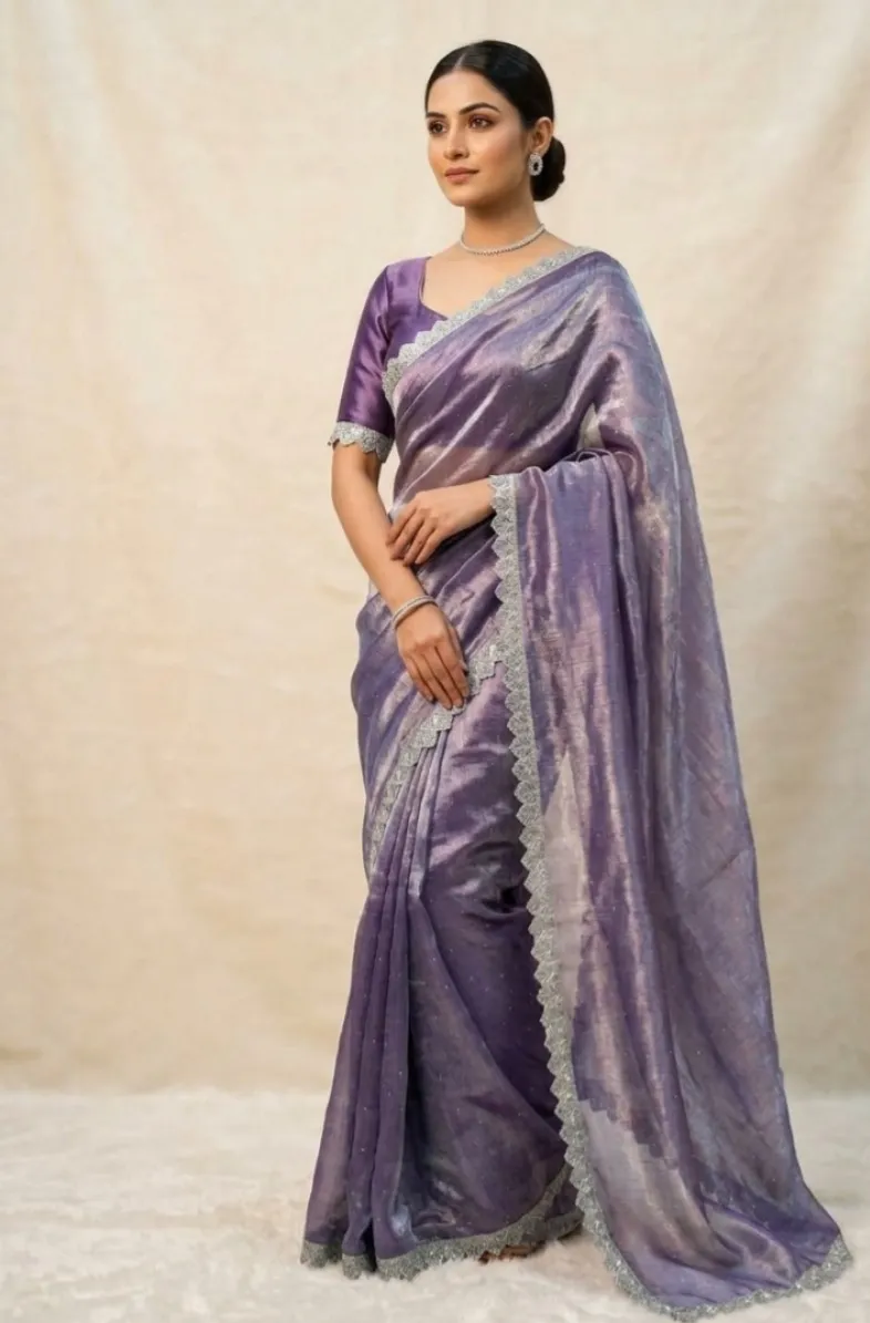 Kusum 545 Minaxi Jimmy Choo Hand Work Party Wear Saree Wholesale Market