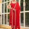 Buy Beauty 1041 Reyon Foil Work Festival Kurti Pant Dupatta Set 2026
