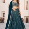 Zeel 5067 Georgette Zari Embroidery Work Wedding & Party Wear Lehenga Choli