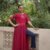 Moni 1193 Bandhani Printed Work Navratri Kurti Collections 2026