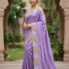 Launching Kusum 675 Blooming Vichitra Silk Zari Embroidery Work Party Wear Saree 2026