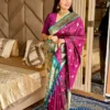 Buy BLJ Peacock Paithani Silk Zari Work Wedding Wear Saree Manufacturer in Surat 2026