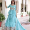 Moni 5058 Gold Crush Thread Embroidery Work Party Wear Lehenga Choli Set