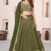 Zeel 5067 Georgette Zari Embroidery Work Wedding & Party Wear Lehenga Choli