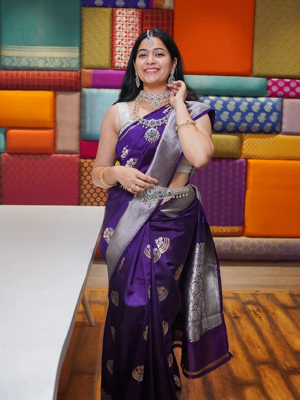 LFK 5346 Banarasi Soft Silk Zari Jacquard Work Wedding Saree Collection