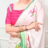 Buy WMN 7004 Satin Silk Printed Saree Supplier in Surat 2026