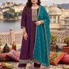 Beautiful Aanchi Plus Bindu Vichitra Silk Embroidered Kurti With Bottom Dupatta Wholesale 2026