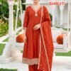 Beautiful Aanchi Shruti Vichitra Silk Embroidered Kurti With Bottom Dupatta Wholesale 2026