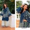Aasha 1221 A And B Chiffon Dupatta Cotton Embroidered Salwar Kameez Wholesale