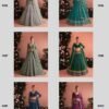 Alizeh 1085 To 1090 Butterfly Net Designer Lehenga Choli Collection Wholesale