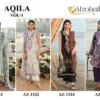Launching Alzohaib Aqila Vol 1 Chiffon Dupatta Cotton Embroidered Salwar Kameez Wholesale 2026