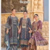 Banwery Begum Jam Satin Digital Printed Kurti With Bottom Dupatta Wholesale