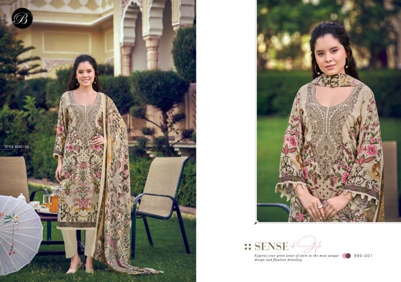 Latest Belliza Naira Vol 149 Cotton Digital Print Dress Material Wholesale 2026