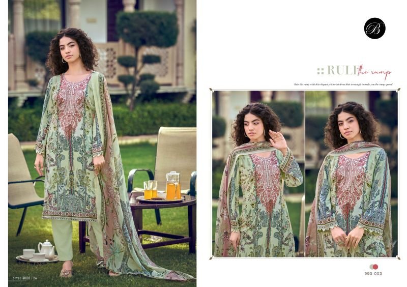 Latest Belliza Naira Vol 149 Cotton Digital Print Dress Material Wholesale 2026