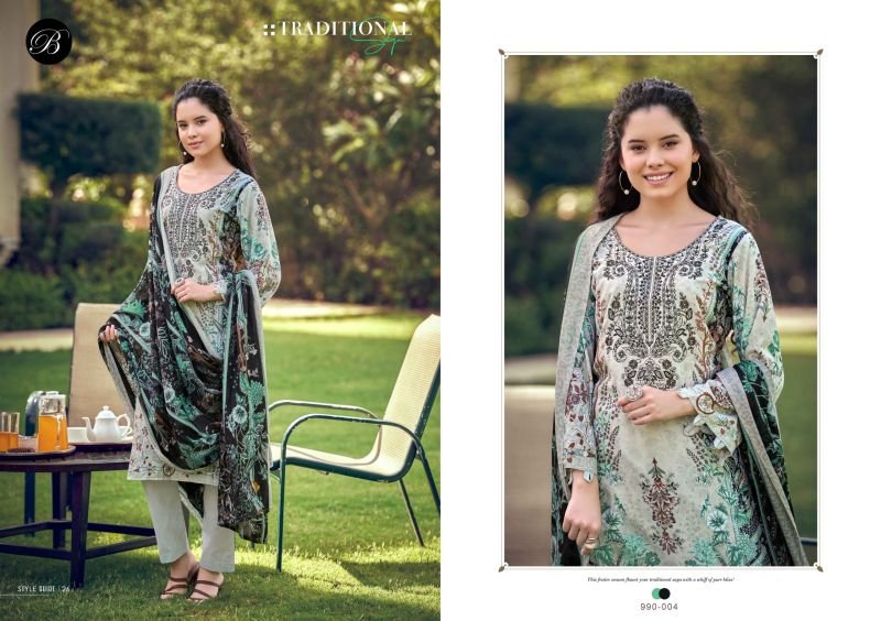 Latest Belliza Naira Vol 149 Cotton Digital Print Dress Material Wholesale 2026