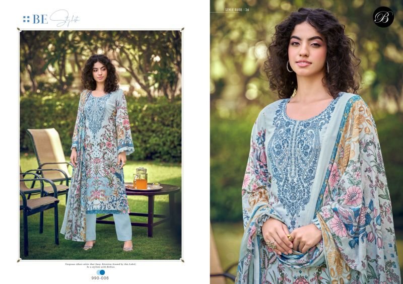 Latest Belliza Naira Vol 149 Cotton Digital Print Dress Material Wholesale 2026